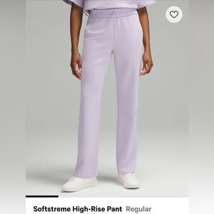 Lululemon Softstreme High-Rise Pant